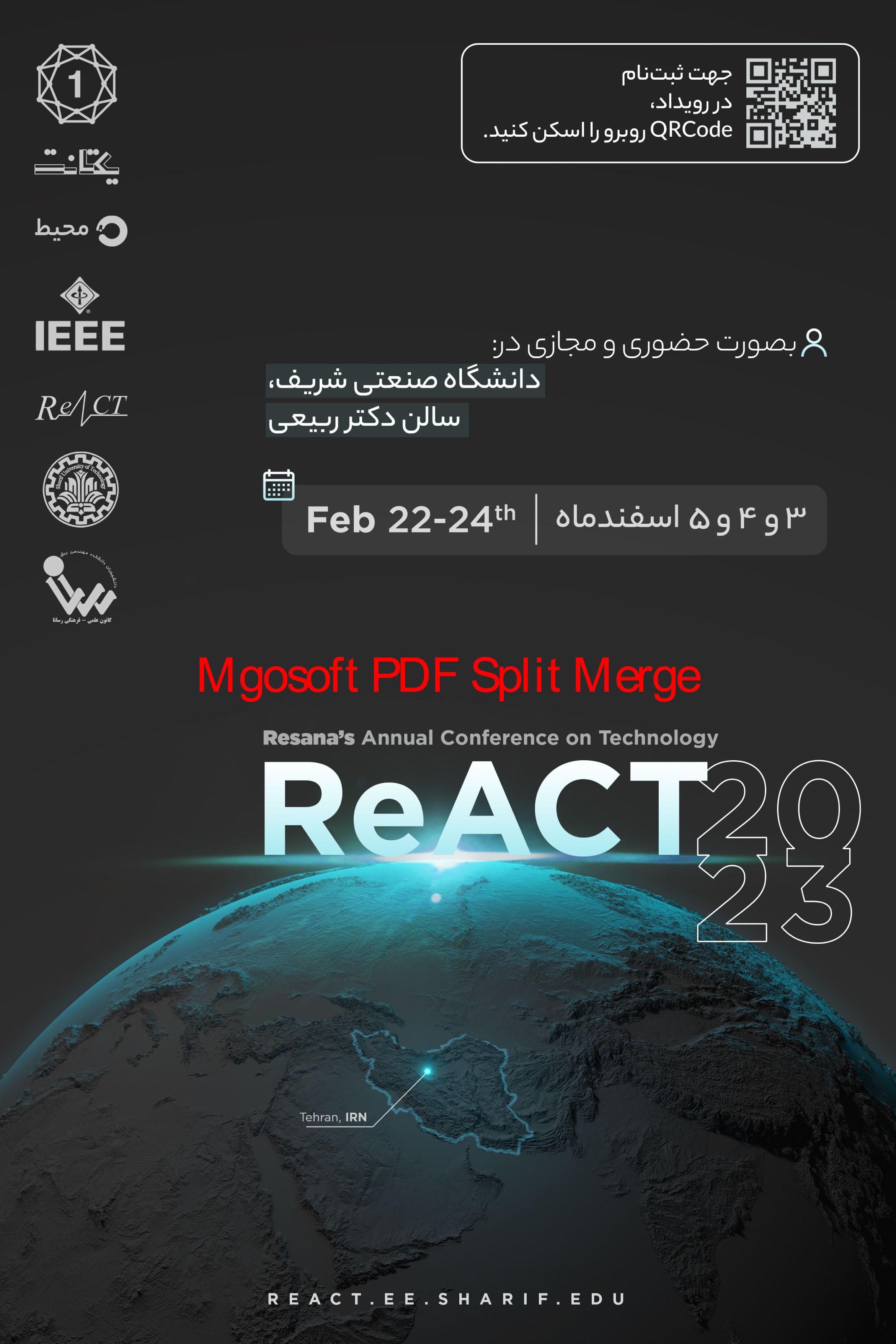 برگزاری رویداد علمی با عنوان ReAct دانشگاه صنعتی شریف